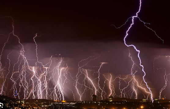 Thunder lightning area :