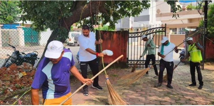 Cleanliness campaign raipur