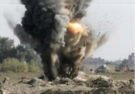 landmine explosion